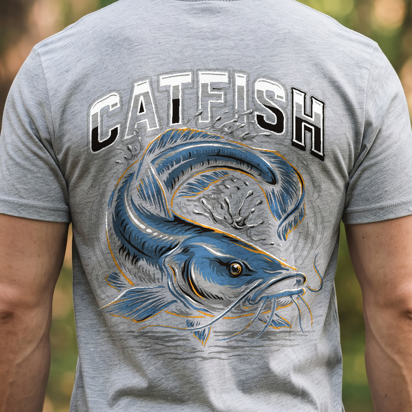 "Catfish" T-Shirt – Fishing Angler Outdoor Gift for Fishermen