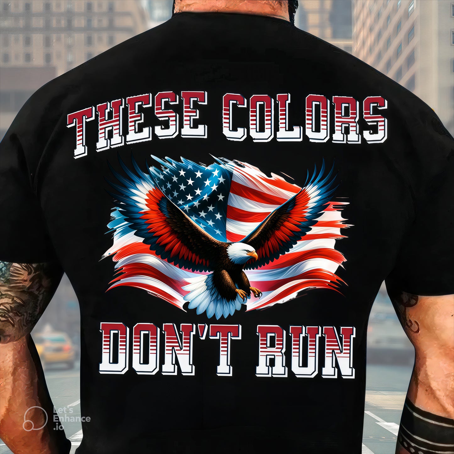 U.S Veteran Shirt - These Colours Don't Run - Proud Veteran Shirt