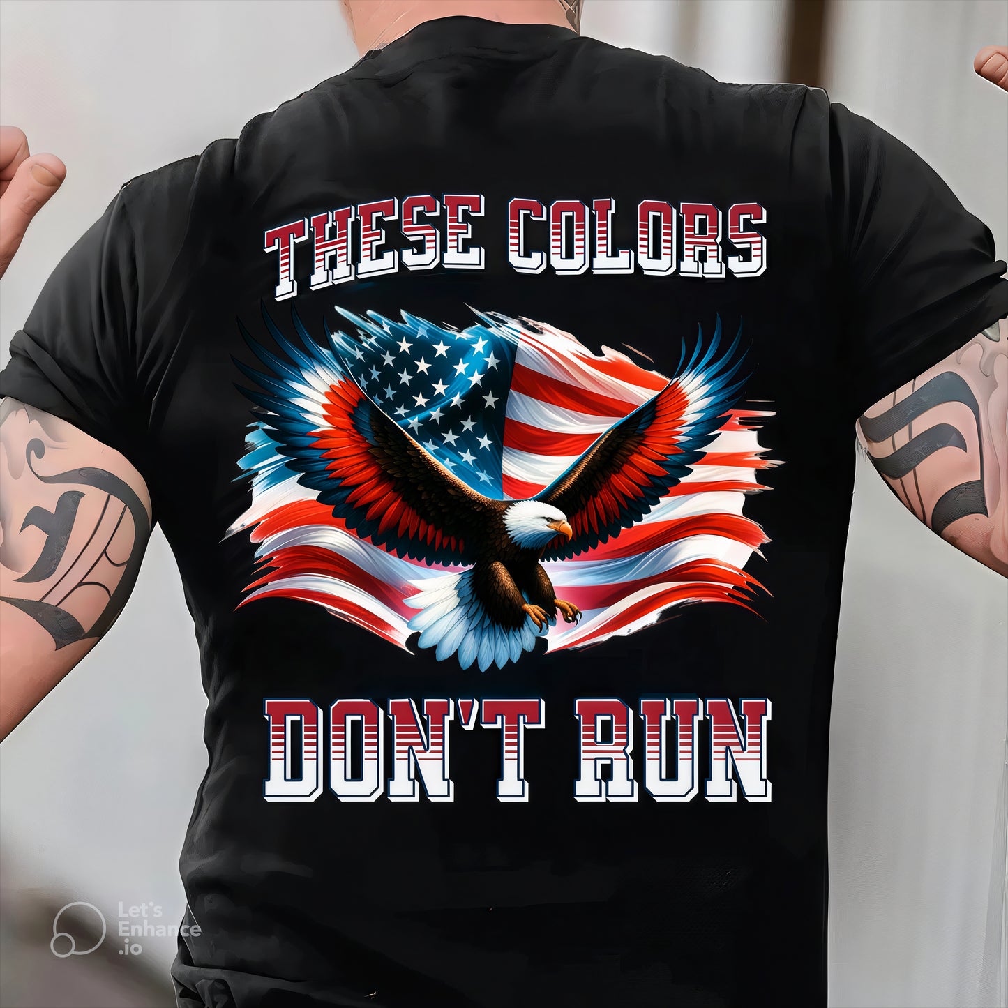 U.S Veteran Shirt - These Colours Don't Run - Proud Veteran Shirt