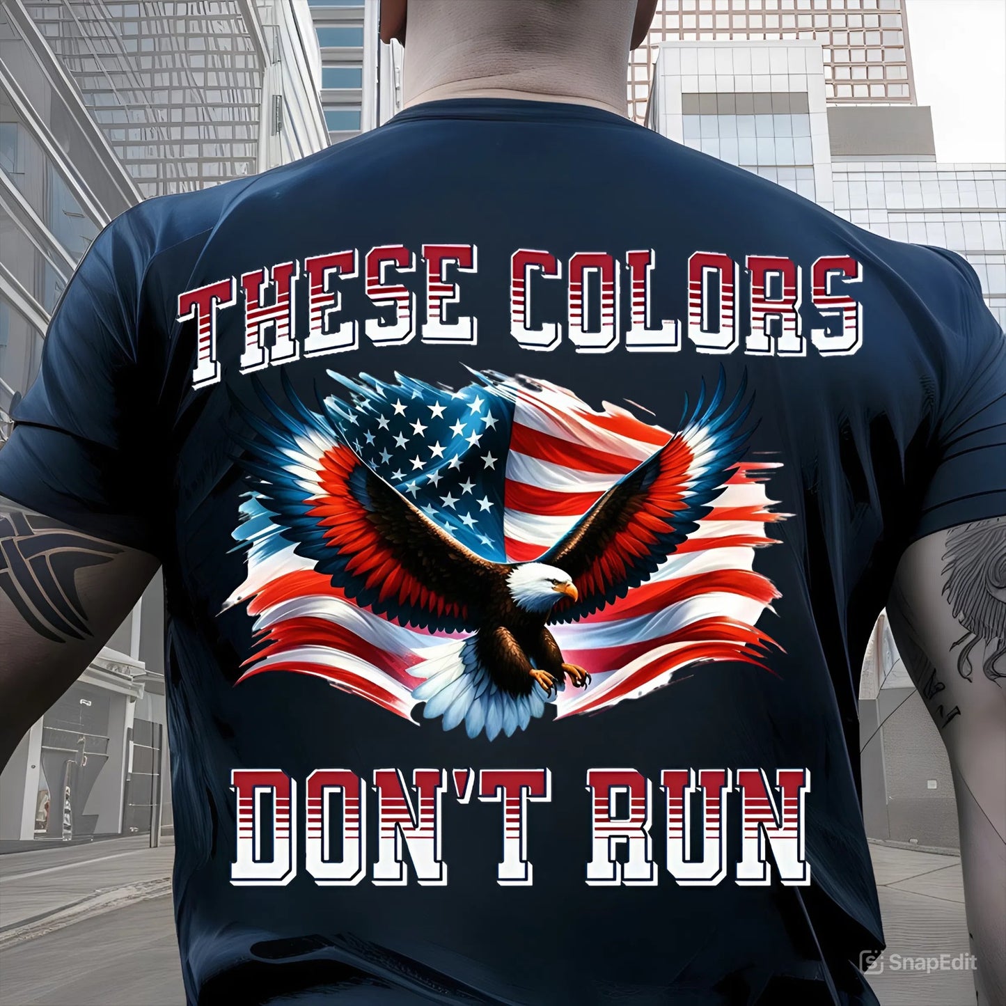 U.S Veteran Shirt - These Colours Don't Run - Proud Veteran Shirt