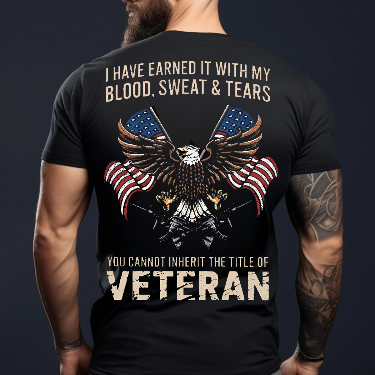 Veteran Shirt  – Gift for Veteran - You can not inherit the title of Veteran