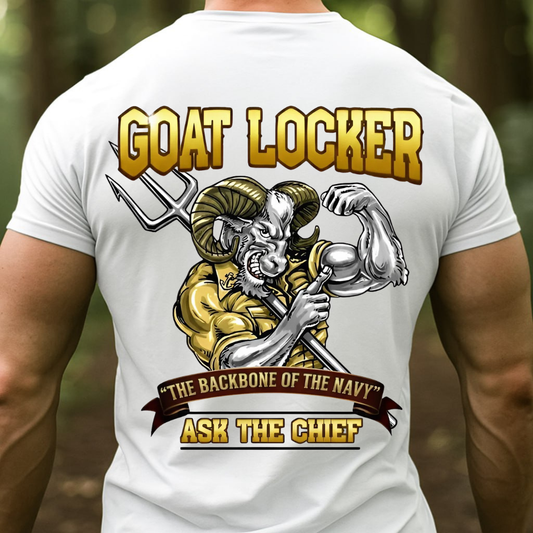 Goat Locker The Backbone of The Navy-Ask The Chief Design T-Shirt, SweatShirt, Hoodie, Gift for Veterans Day