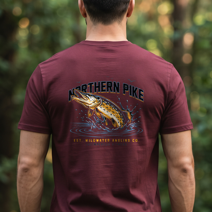 "Northern Pike" T-Shirt – Fishing Angler Outdoor Gift for Fishermen