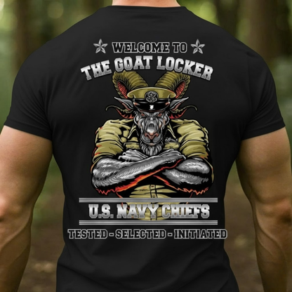 The Goat Locker U.S. Navy Chiefs, Navy Veteran Design, Gift for Veterans Day