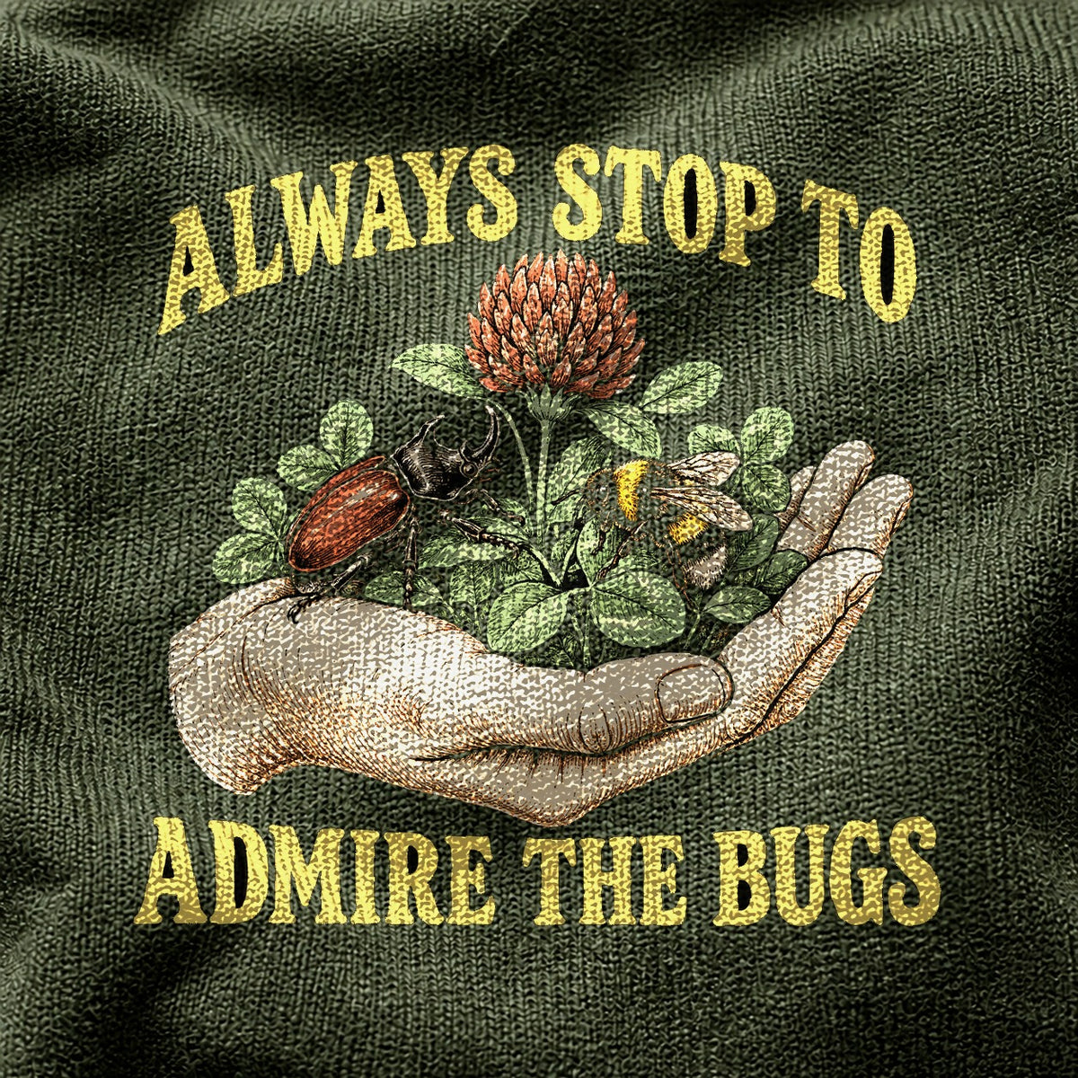 Admire The Little Ones Comfort Colors T-Shirt, Entomology Nature Tee
