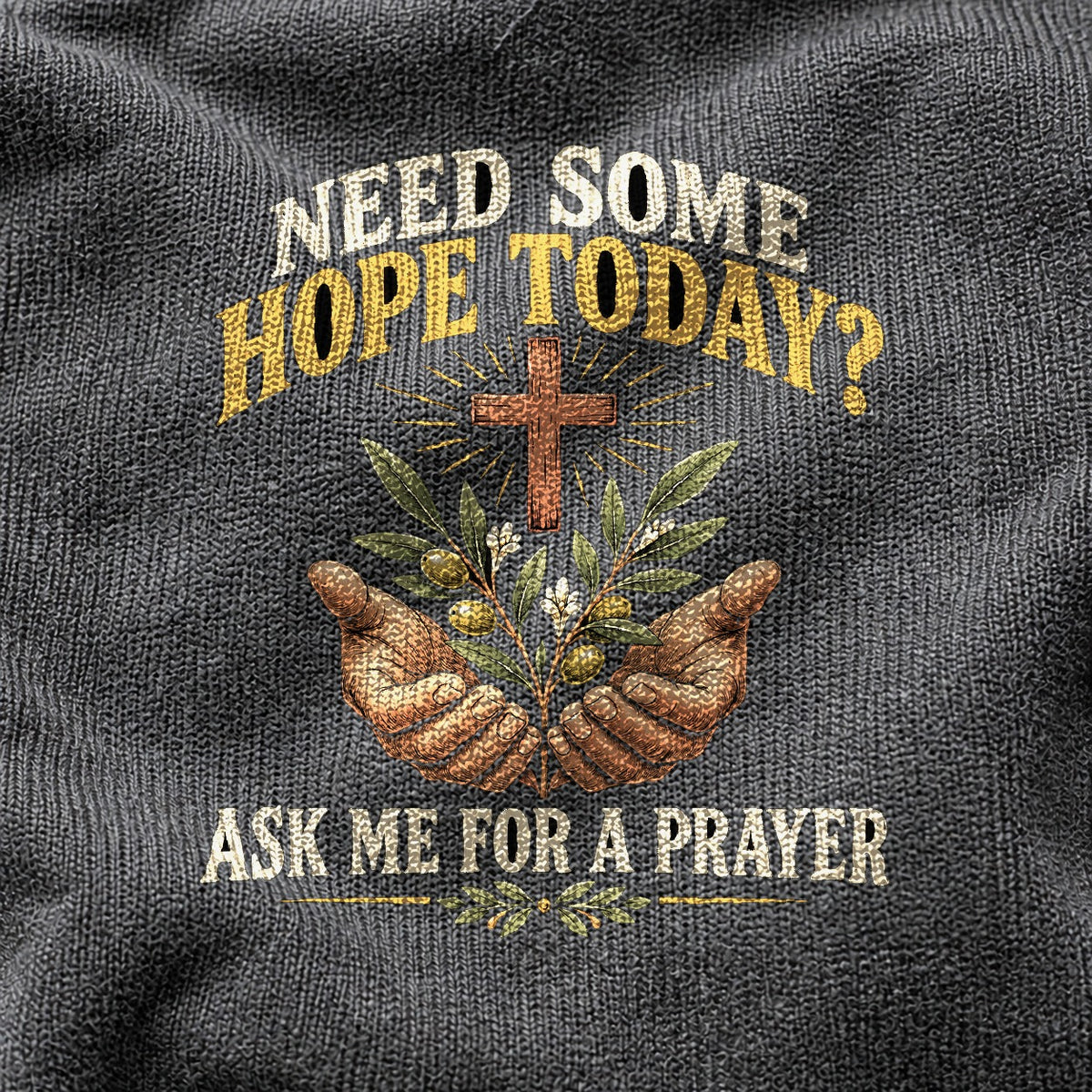 Walking Prayer Partner Comfort Colors T-Shirt, Christian Outreach Tee