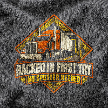 Backing Skill Badge Comfort Colors T-Shirt, Truck Driver Graphic Tee