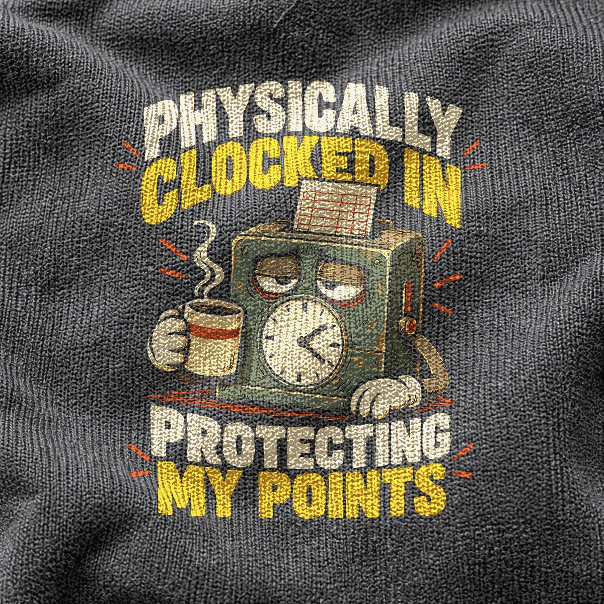 Comfort Colors Graphic T-Shirt, Protecting My Points Work Humor