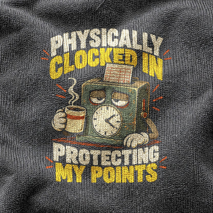 Comfort Colors Graphic T-Shirt, Protecting My Points Work Humor