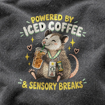 Special Ed Teacher Comfort Colors T-Shirt, Sensory Break Opossum