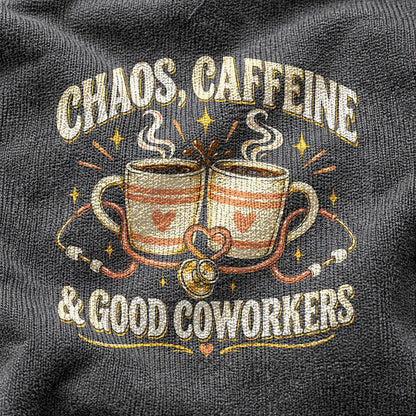 Comfort Colors Graphic T-Shirt, Shift Survival Duo Nurse Coffee Tee
