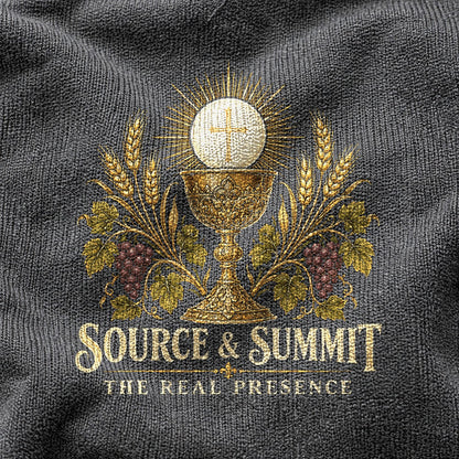Comfort Colors Sacred Chalice Catholic Faith Graphic T-Shirt