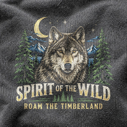 Comfort Colors Spirit of the Timberland Wolf Graphic T-Shirt