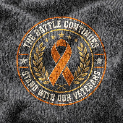 Orange Ribbon Veteran Solidarity Comfort Colors T-Shirt