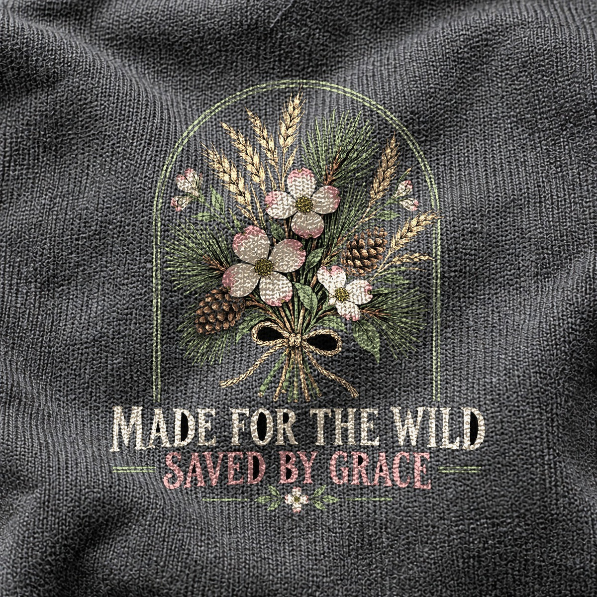 Wild and Redeemed Comfort Colors T-Shirt, Christian Southern Tee
