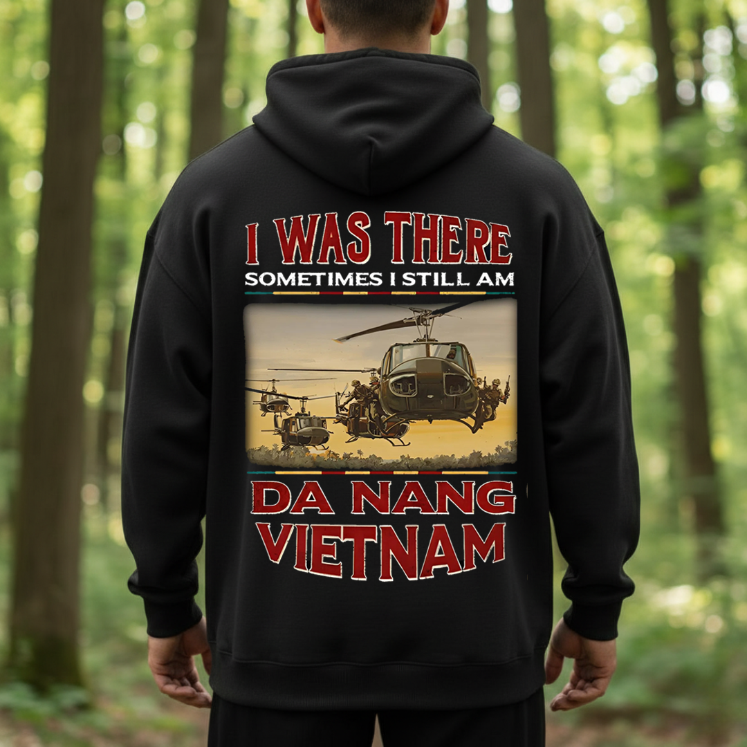 Da Nang Vietnam Veteran– UH-1 Huey Helicopter Tribute T-Shirt, Sweatshirt, Hoodie, Gift for Veterans Day
