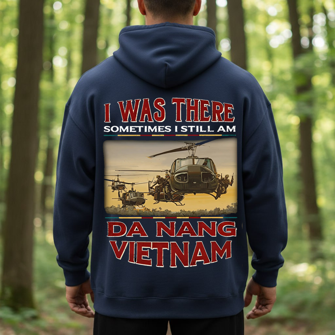 Da Nang Vietnam Veteran– UH-1 Huey Helicopter Tribute T-Shirt, Sweatshirt, Hoodie, Gift for Veterans Day