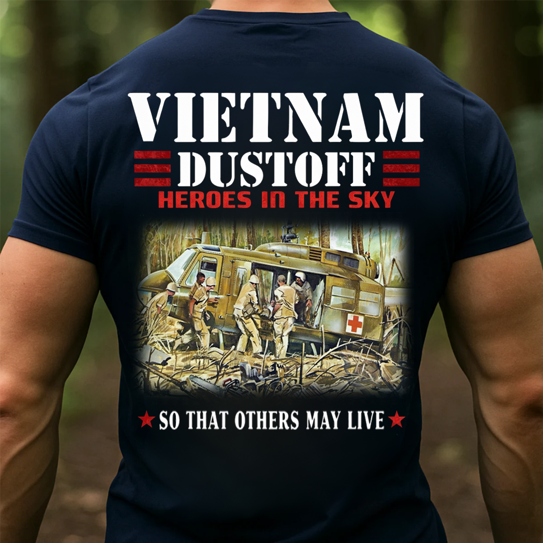 Dustoff Vietnam Veteran Shirt – Huey Helicopter That Others May Live, Gift for Veterans Day
