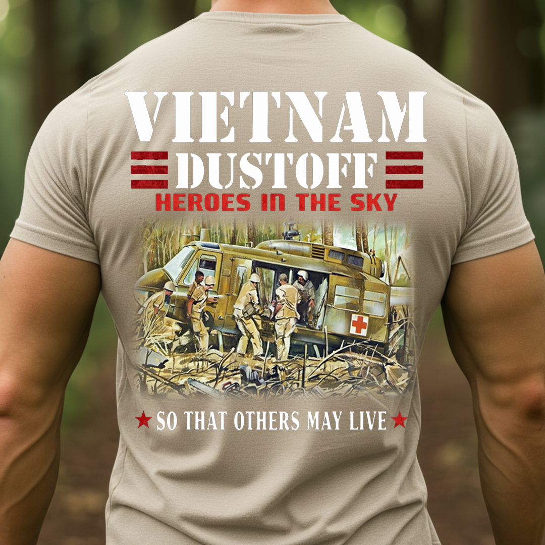 Dustoff Vietnam Veteran Shirt – Huey Helicopter That Others May Live, Gift for Veterans Day