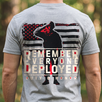 "Remember Everyone Deployed" T-Shirt – R.E.D. Friday Remember Everyone Deployed Military Gift