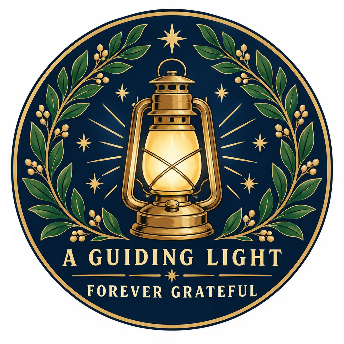 Guiding Light Ceramic Christmas Ornament, Mentor and Teacher Gift