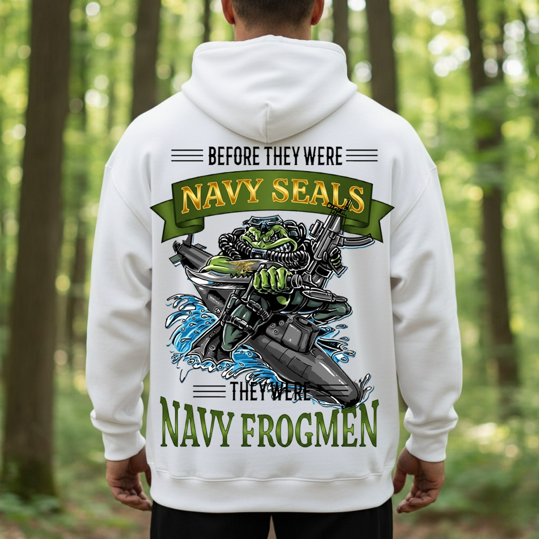 Before They Were Navy SEALs They Were Navy Frogmen T-Shirt – U.S. Navy Diver Heritage Veteran Shirt, Gift for Veterans Day