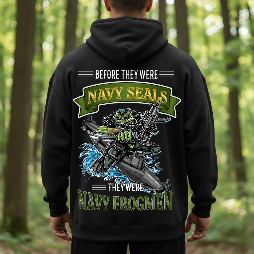 Before They Were Navy SEALs They Were Navy Frogmen T-Shirt – U.S. Navy Diver Heritage Veteran Shirt, Gift for Veterans Day
