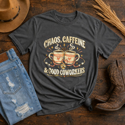 Comfort Colors Graphic T-Shirt, Shift Survival Duo Nurse Coffee Tee