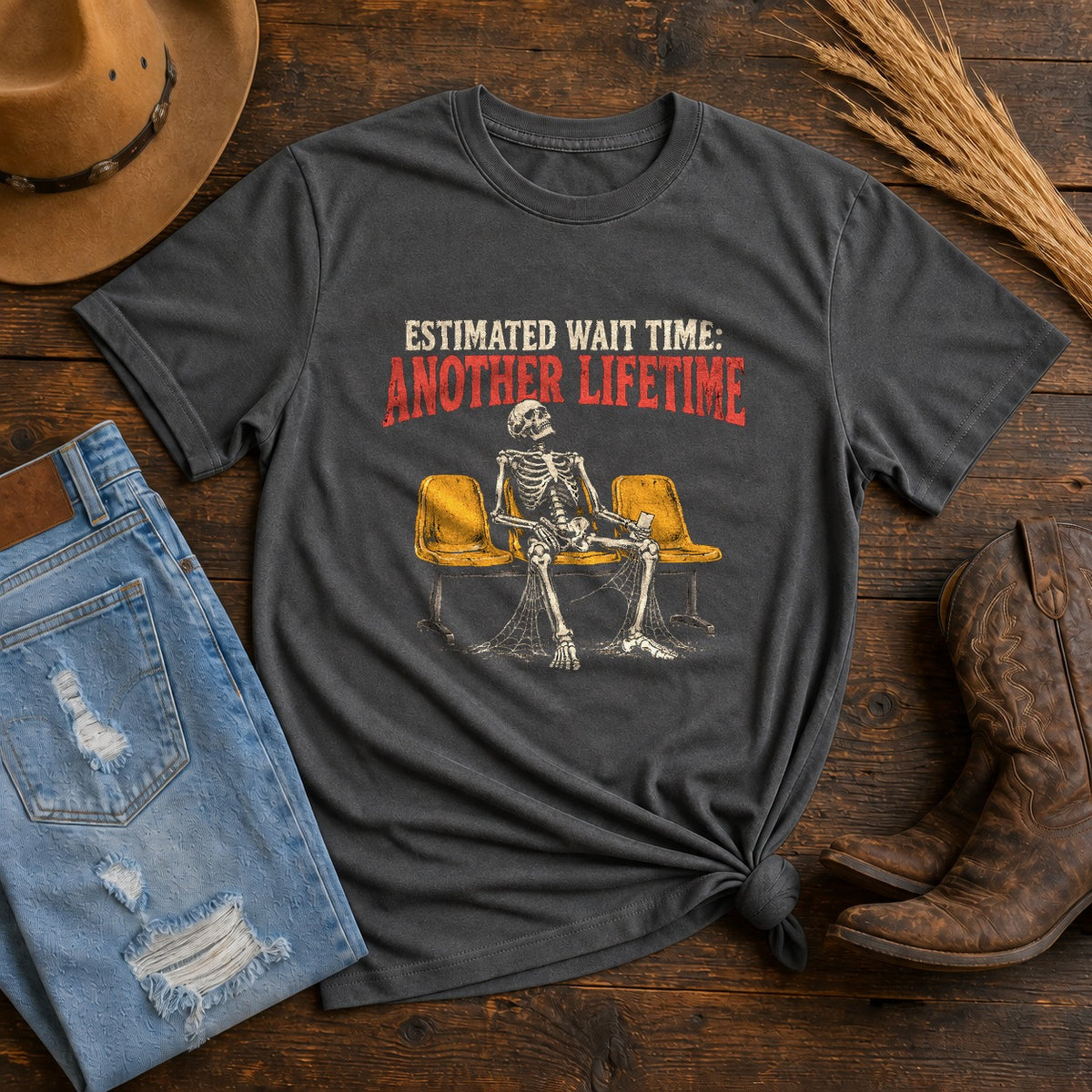 Veteran Clinic Wait Time T-Shirt, Comfort Colors Graphic Tee