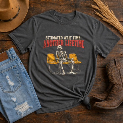 Veteran Clinic Wait Time T-Shirt, Comfort Colors Graphic Tee