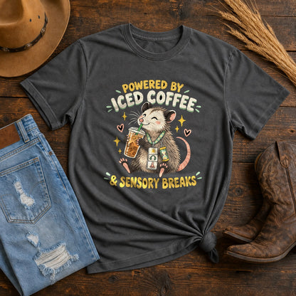 Special Ed Teacher Comfort Colors T-Shirt, Sensory Break Opossum
