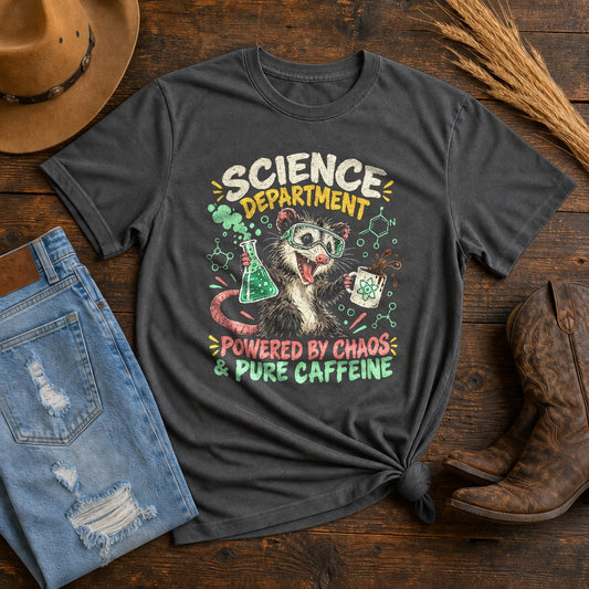 Science Department Opossum Comfort Colors T-Shirt