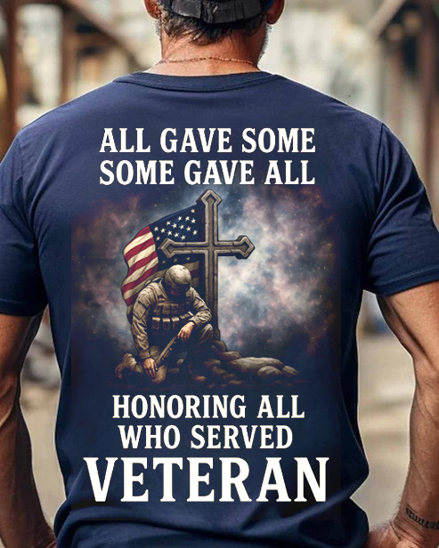 Honoring All Who Served Veteran Shirt, Military Veteran Shirt, Gift for Veterans Day