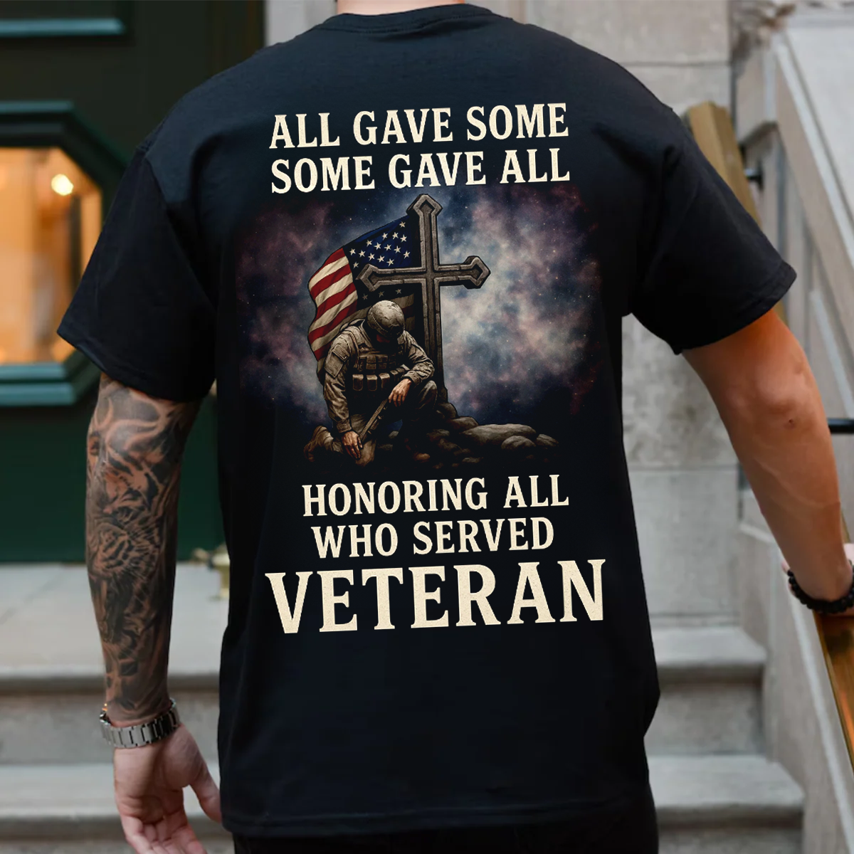 Honoring All Who Served Veteran Shirt, Military Veteran Shirt, Gift for Veterans Day