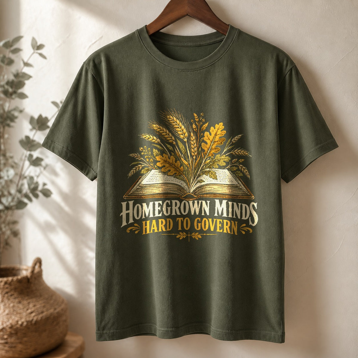 Comfort Colors T-Shirt, Homegrown and Hard to Govern Tee