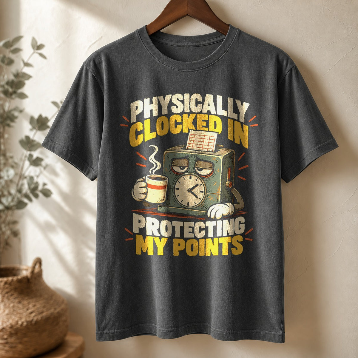 Comfort Colors Graphic T-Shirt, Protecting My Points Work Humor