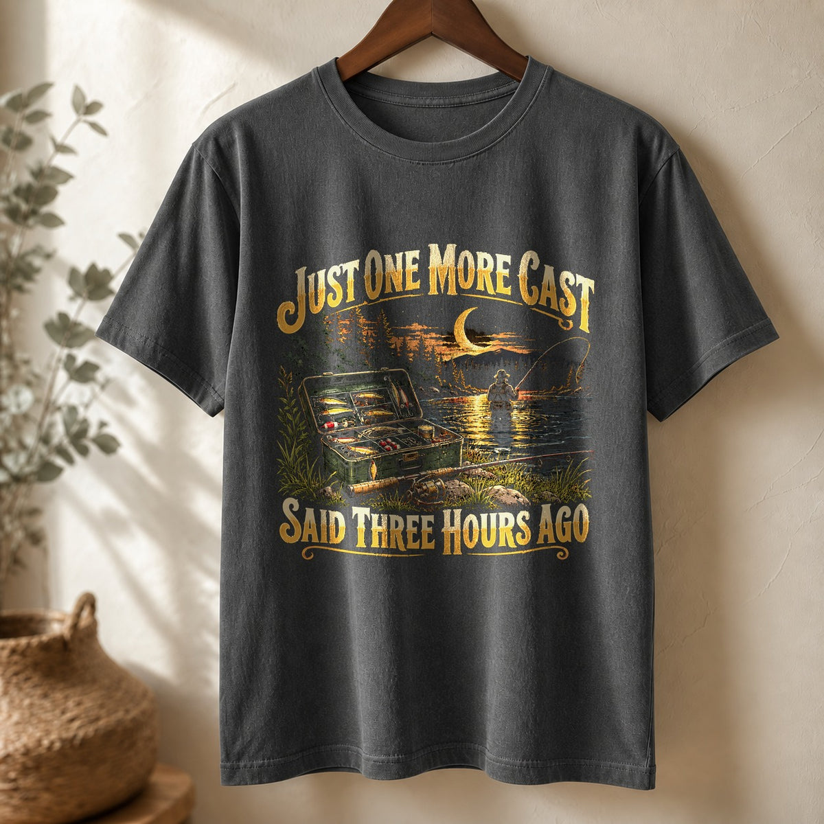 Comfort Colors Fishing Graphic T-Shirt, The Endless Cast