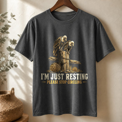 Just Resting Vultures Comfort Colors Graphic T-Shirt