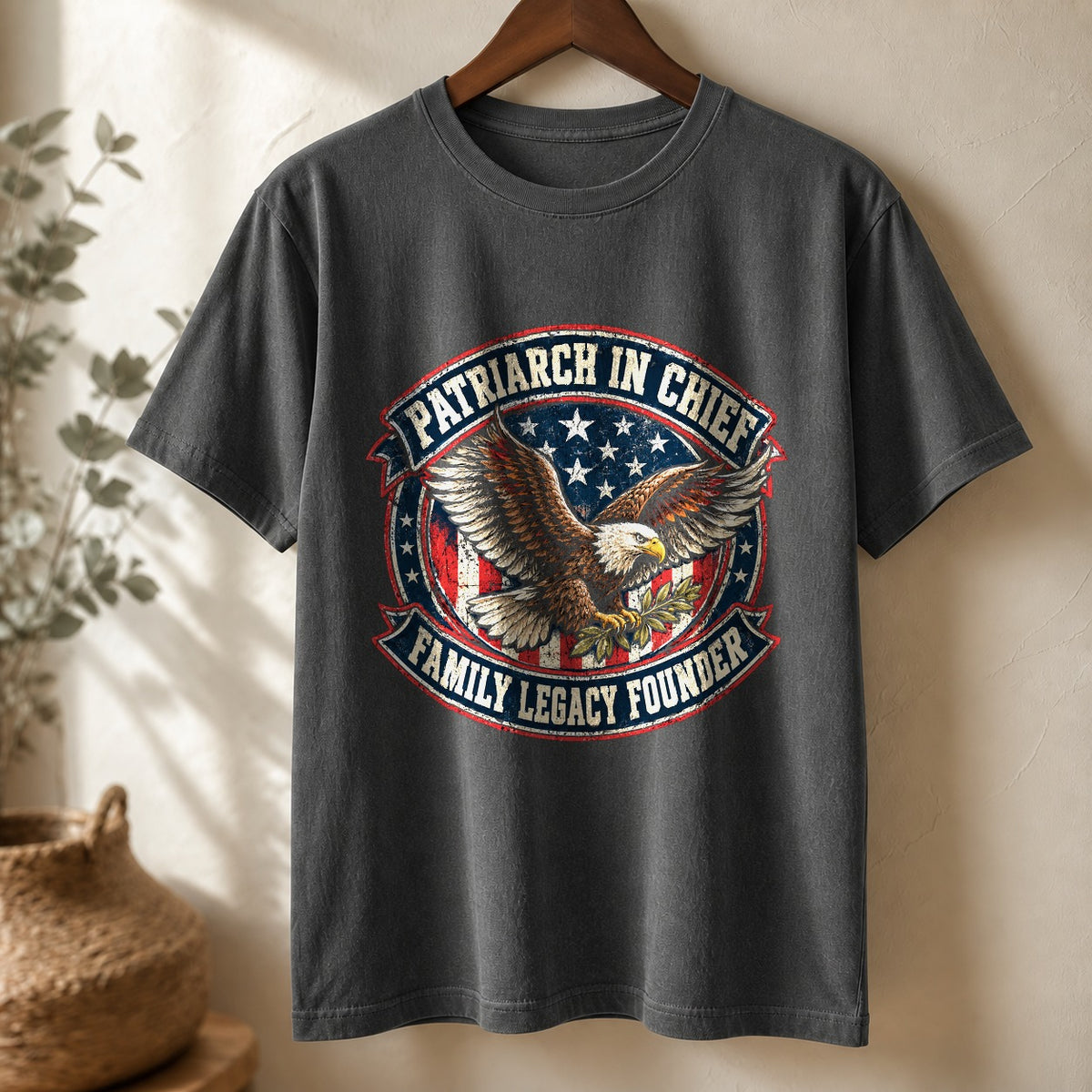 Comfort Colors Patriarch in Chief Graphic T-Shirt