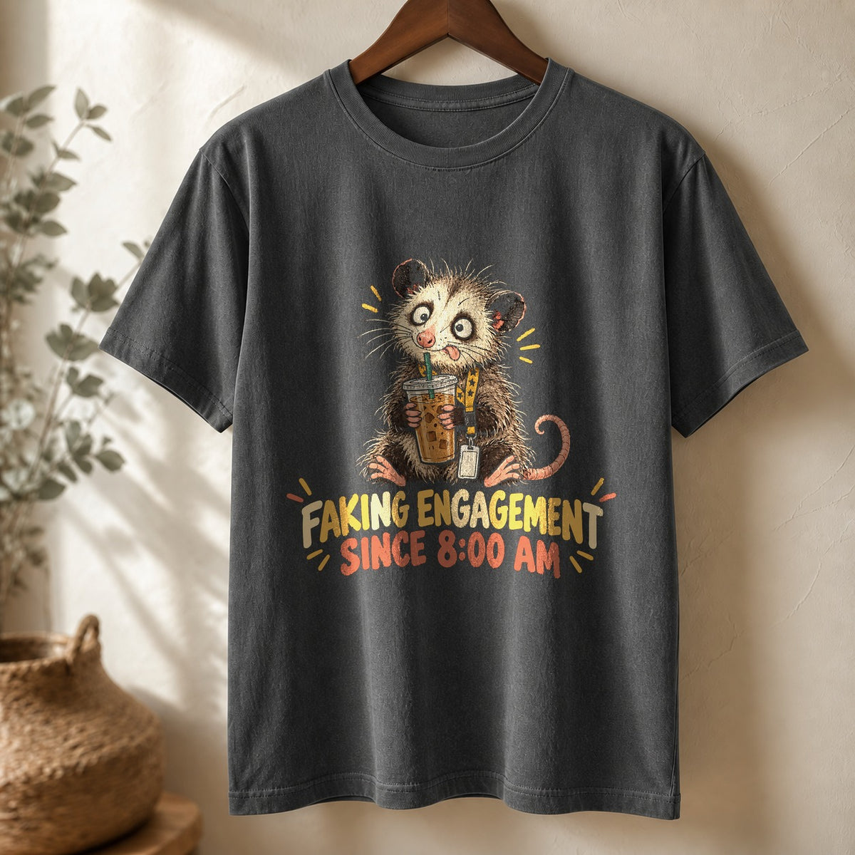 Teacher In-Service Possum Comfort Colors T-Shirt