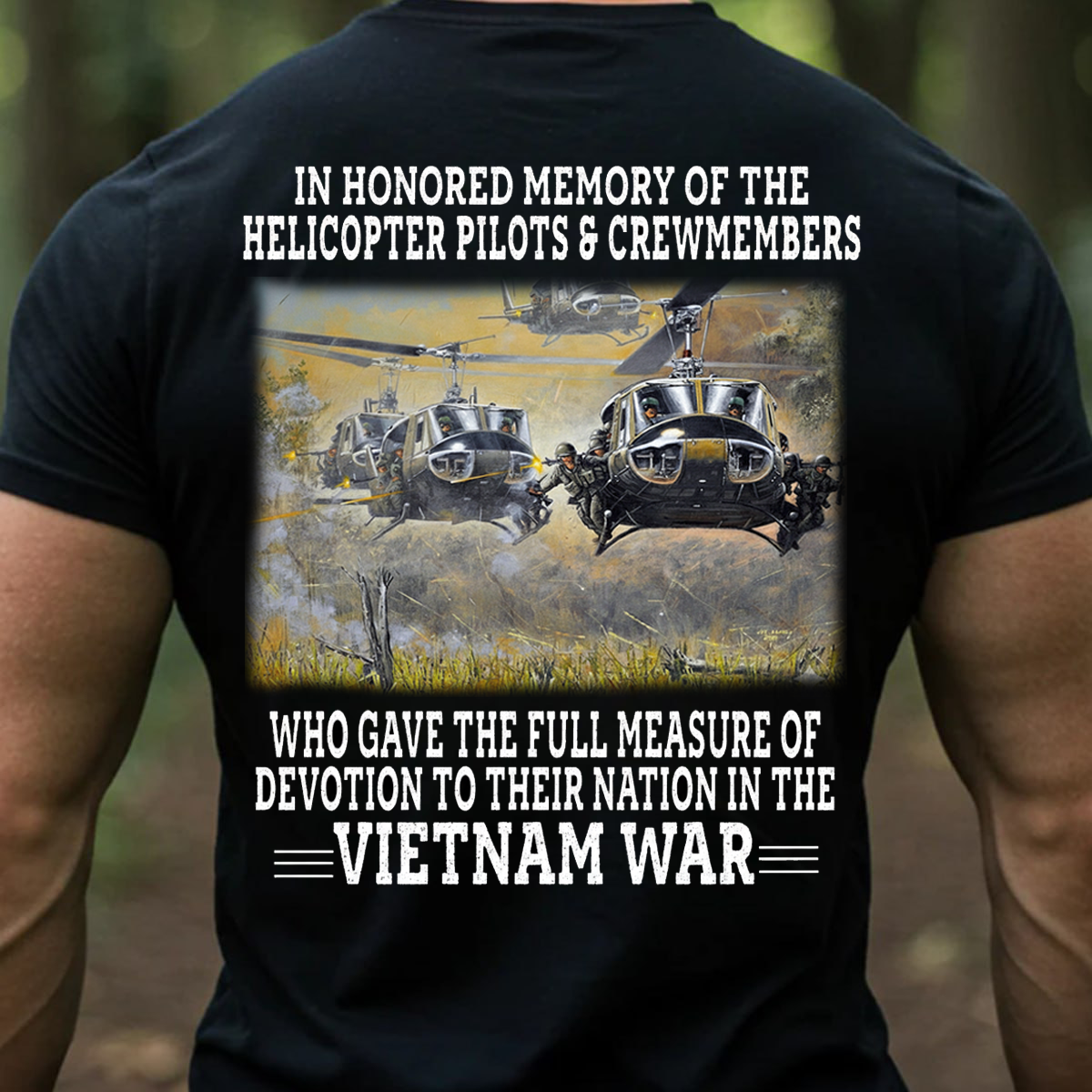 Vietnam War Huey Helicopter Veteran Memorial Shirt, UH-1 Design, Gift for Veterans Day