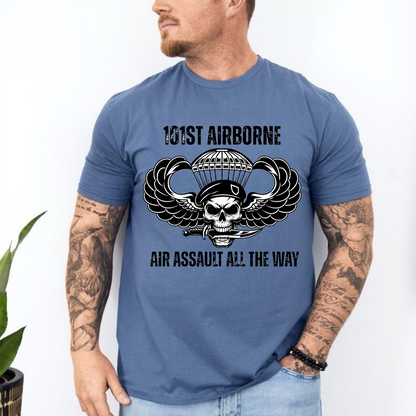Air Assault 101st Airborne Shirt – Screaming Eagles Military Veteran Tee