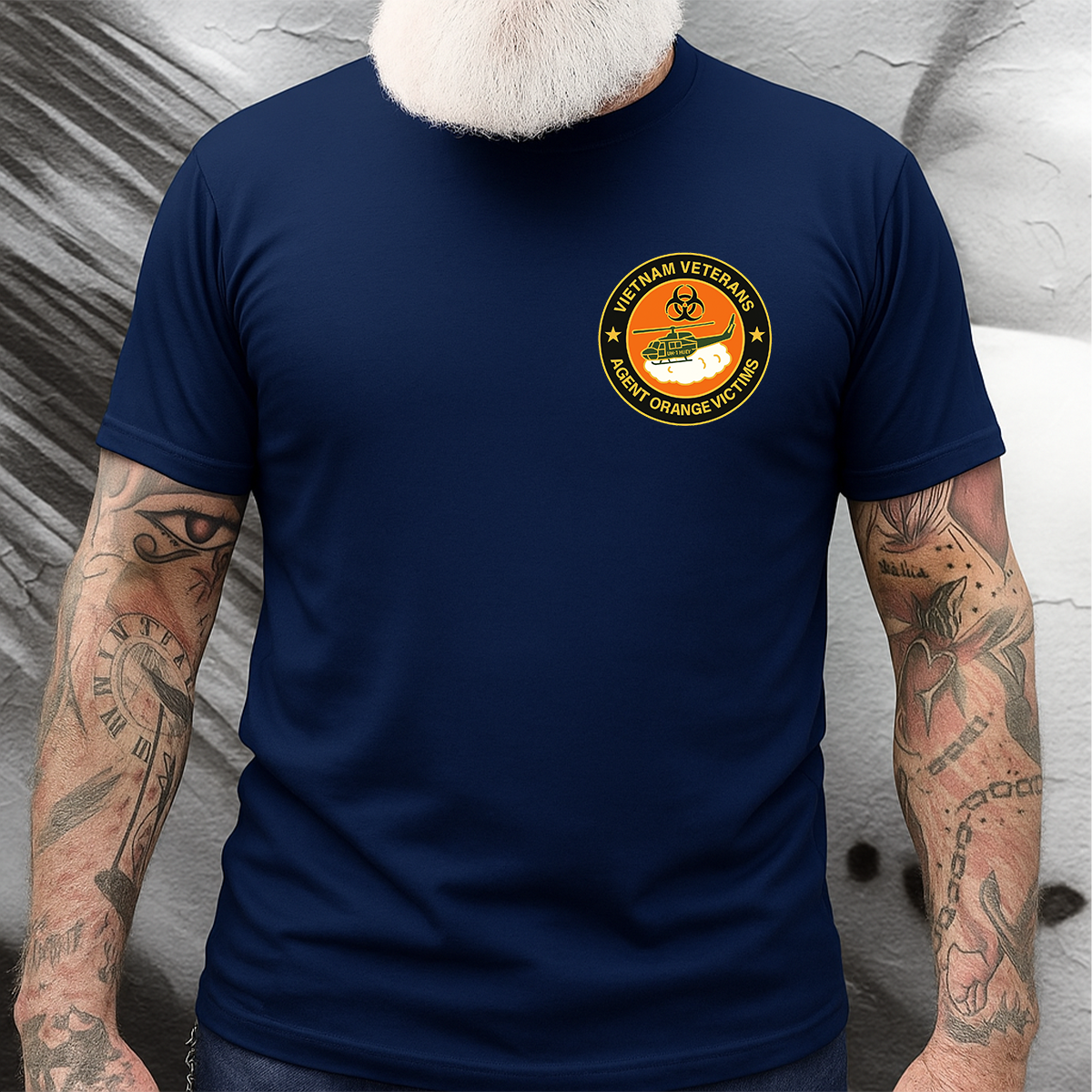 Vietnam Veteran "I Was Killed in Vietnam" Agent Orange Victims T-Shirt – UH-1 Huey Helicopter Military Tee, Gift for Him