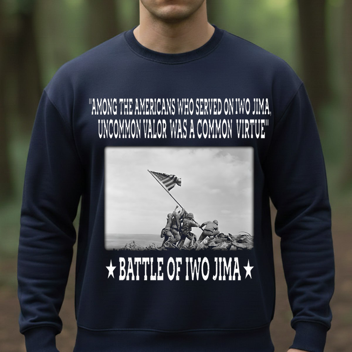 World War II Tribute– Battle of Iwo Jima Memorial T-Shirt, Sweatshirt, Hoodie, Gift for Veterans Day