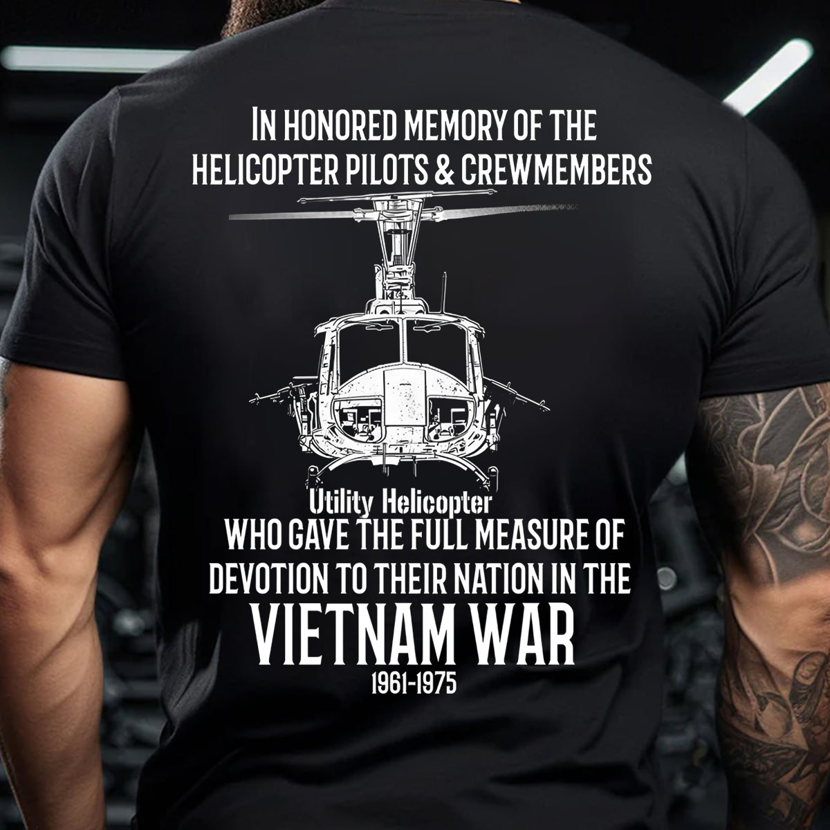 Honoring helicopter pilots and crews who sacrificed for the nation in Vietnam War T-Shirt, Gift for Veterans Day