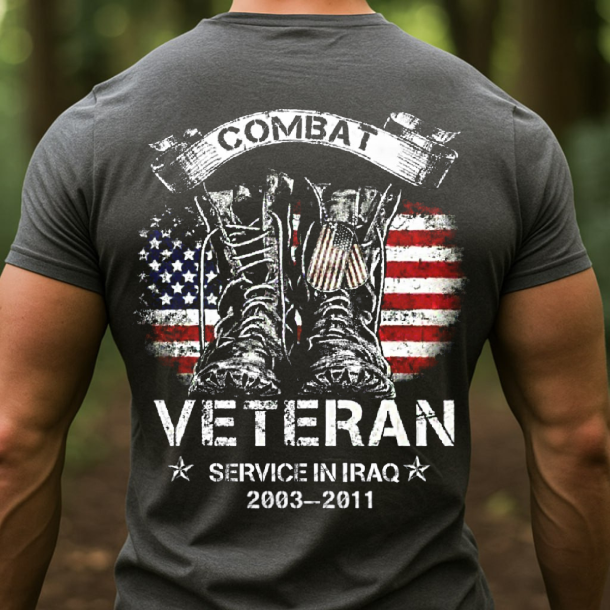 Combat Veteran Iraq 2003-2011 T-Shirt, Sweatshirt, Hoodie, Gift for Veterans Day