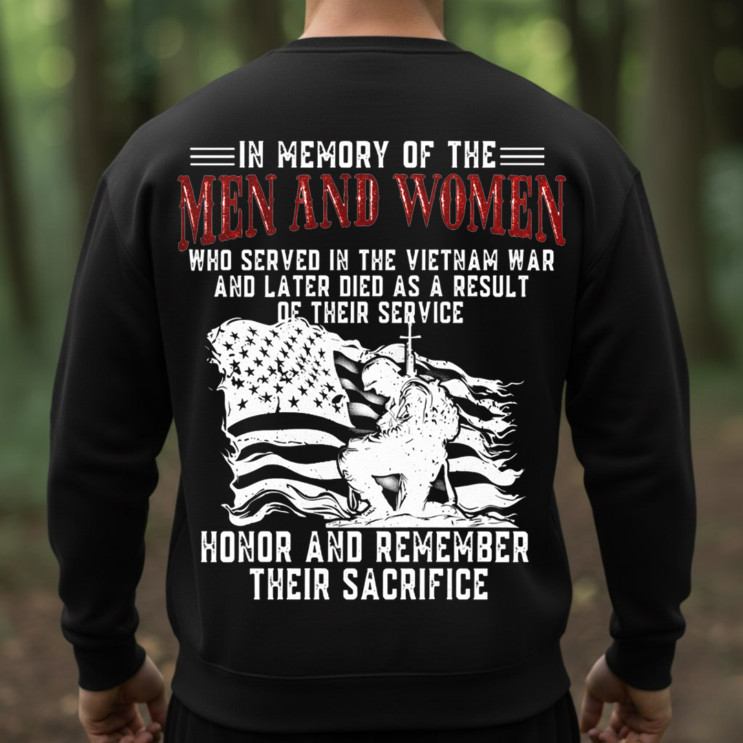 Men and Women Who Served in Vietnam – Memorial Veteran Shirt to Honor Their Sacrifice, Vietnam Veteran T-Shirt, Sweatshirt, Hoodie, Gift for Veterans Day
