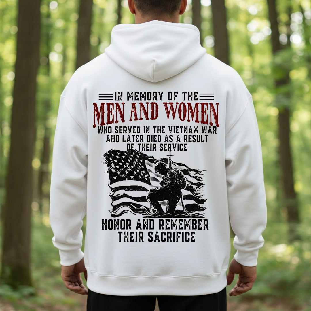 Men and Women Who Served in Vietnam – Memorial Veteran Shirt to Honor Their Sacrifice, Vietnam Veteran T-Shirt, Sweatshirt, Hoodie, Gift for Veterans Day