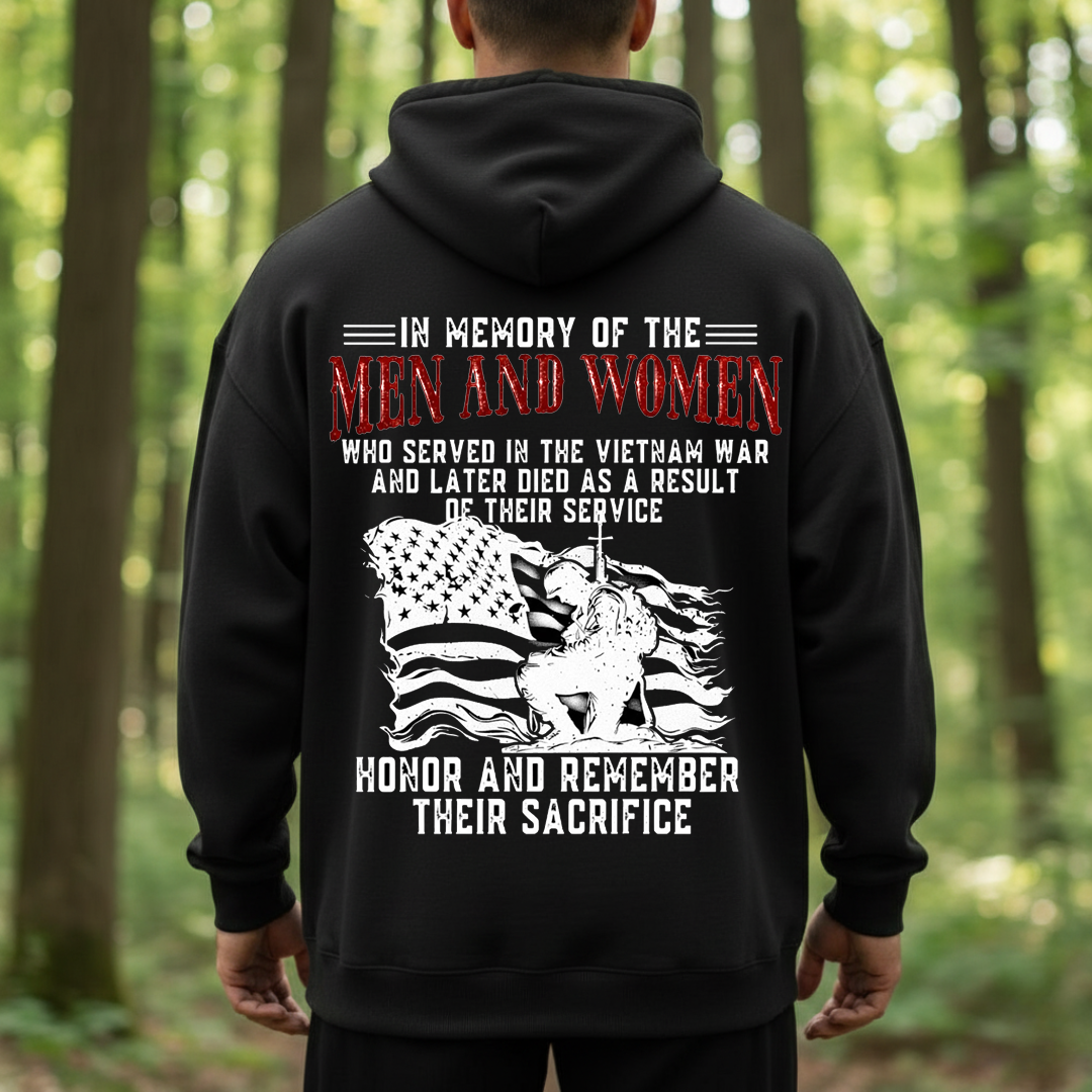 Men and Women Who Served in Vietnam – Memorial Veteran Shirt to Honor Their Sacrifice, Vietnam Veteran T-Shirt, Sweatshirt, Hoodie, Gift for Veterans Day