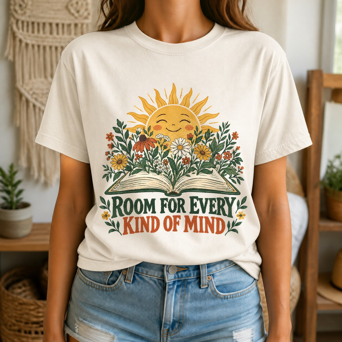 Room for Every Kind of Mind Teacher Comfort Colors T-Shirt